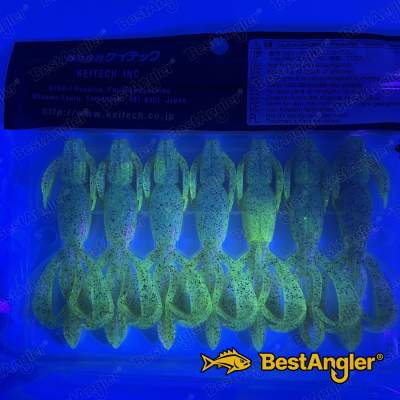 Keitech Crazy Flapper 3.6" Golden Goby - BA#06 - UV