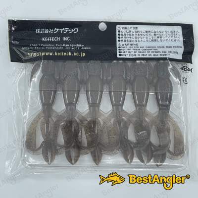 Keitech Crazy Flapper 4.4" Blue Back Cinnamon - #434