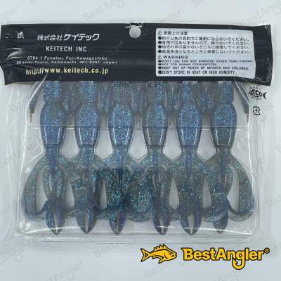 Keitech Crazy Flapper 4.4" Okeechobee Craw - #402
