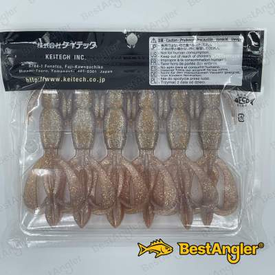Keitech Crazy Flapper 4.4" Golden Goby - BA#06