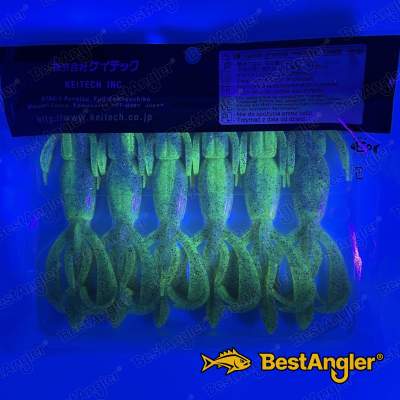 Keitech Crazy Flapper 4.4" Golden Goby - BA#06 - UV