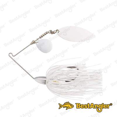 Keitech Tee-Bone Spinnerbait TW 3/8 oz 10.5 g Super White - TSTW0308010