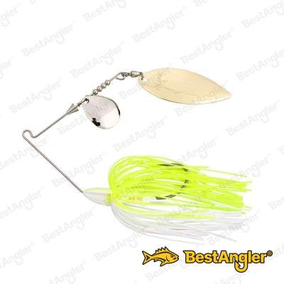 Keitech Tee-Bone Spinnerbait TW 1/2 oz 14 g White / Chart