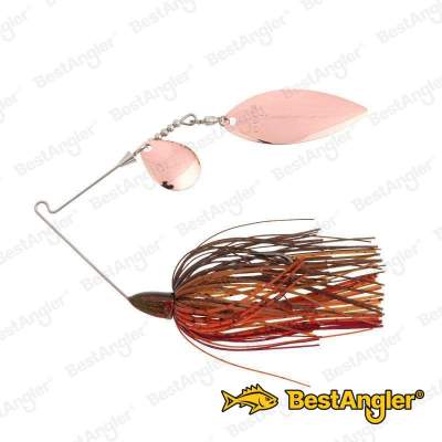 Keitech Tee-Bone Spinnerbait TW 1/2 oz 14 g Green Pumpkin Craw