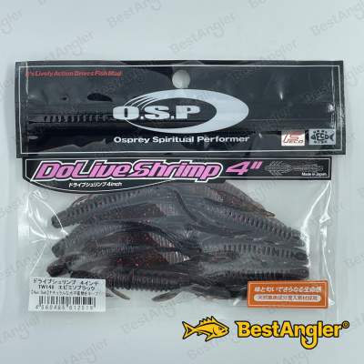 O.S.P DoLive Shrimp 4" Ebi Miso Black TW146