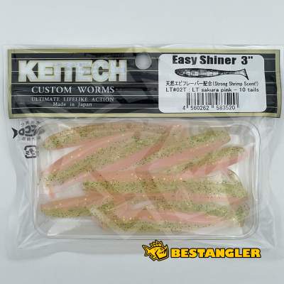 Keitech Easy Shiner 3" Sakura Pink - LT#02
