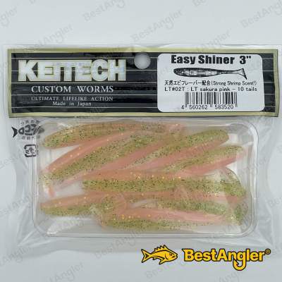 Keitech Easy Shiner 3" Sakura Pink - LT#02