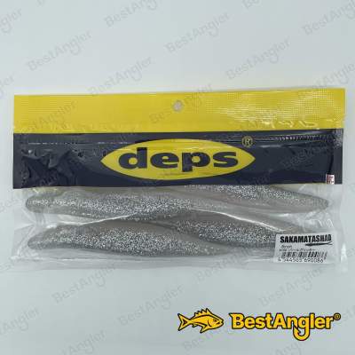 Deps Sakamata Shad 8" #108 Pearl Glitter