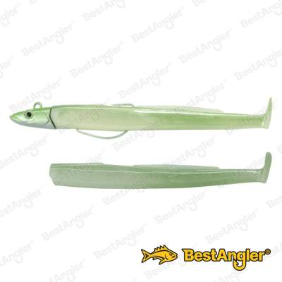Fiiish Black Eel n°2 110 mm Combo Shore + Body - 8g - Pearl Green