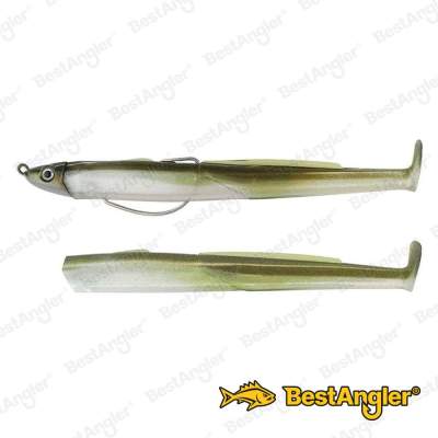 Fiiish Black Eel n°3 150 mm Combo Shallow + Body - 10g - Khaki