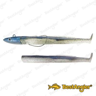 Fiiish Black Eel n°3 150 mm Combo Offshore + Body - 40g - Electric Blue - BE1259