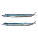 Fiiish Crazy Sand Eel n°1 100 mm Double Combo Offshore - 10g - Pearl Blue - CSE5006