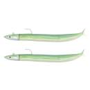 Fiiish Crazy Sand Eel n°1 100 mm Double Combo Offshore - 10g - Pearl Green - CSE5007