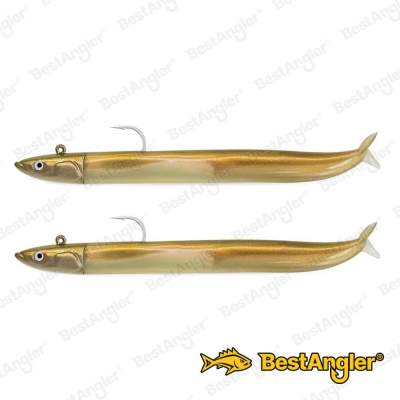 Fiiish Crazy Sand Eel n°3 150 mm Double Combo Offshore - 20g - Gold
