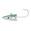 Fiiish Crazy Sand Eel n°3 150 mm Heads Offshore 2x - 20g - Pearl Green - CSE221