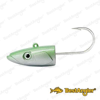 Fiiish Crazy Sand Eel n°3 150 mm Heads X-Deep 2x - 40g - Pearl Green