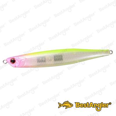 O.S.P Bent Minnow 76 F Pink Head / Chartreuse P-74