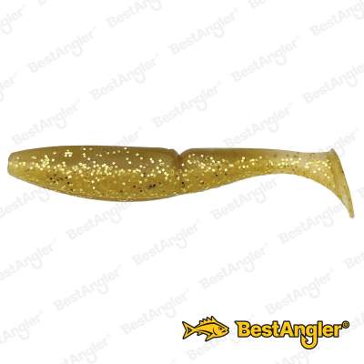 Sawamura One Up Shad 4" #168 Golden Waka