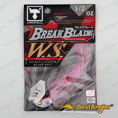 Jackall Break Blade W.S. 1/2 oz 14 g Clear Pink - 121780