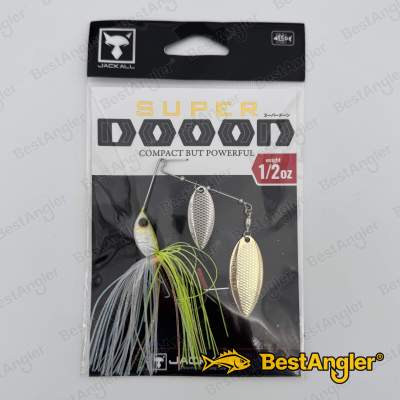 Jackall Super Dooon 1/2 oz 14 g Stealth Natural Chartreuse
