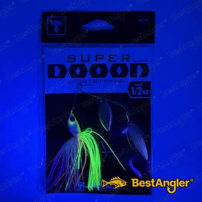 Jackall Super Dooon 1/2 oz 14 g Stealth Natural Chartreuse - UV