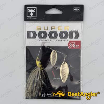 Jackall Super Dooon 3/8 oz 10.5 g Gold & Black