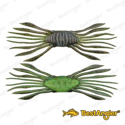 Jackall Drift Crab 45 Green Pumpkin / Chart