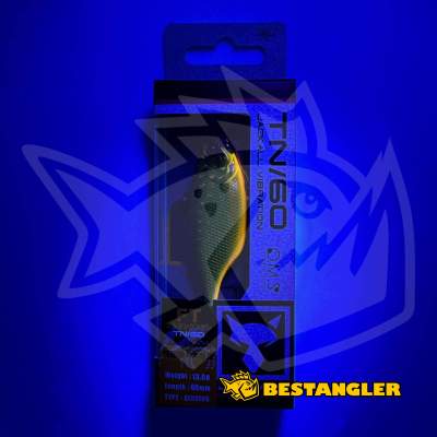 Jackall TN60 Full Tungsten Double Clutch Gold & Black - UV