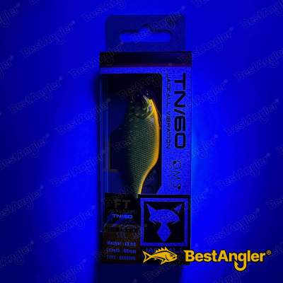 Jackall TN60 Full Tungsten Double Clutch Gold & Black - UV