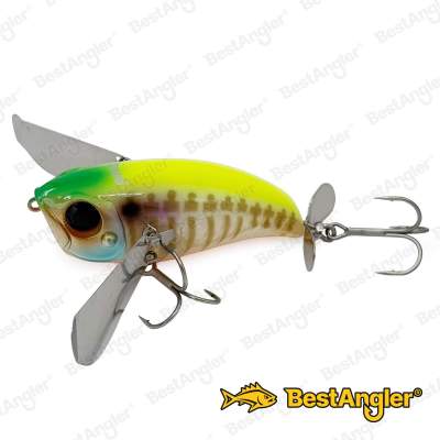 Jackall Pompadour IS Chartreuse Back Gill Bone