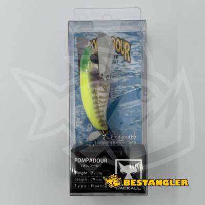 Jackall Pompadour IS Chartreuse Back Gill Bone