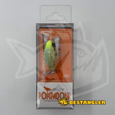 Jackall Micro Pompadour Chartreuse Grass Hopper