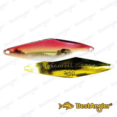 Jackall Timon Tricoroll Spoon 19g Red & Gold