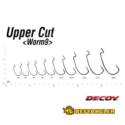 DECOY Worm 9 Upper Cut #2 - 802021
