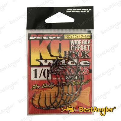 DECOY Worm 25 Kg Hook Wide #1/0 - 823439