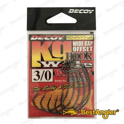 DECOY Worm 25 Kg Hook Wide #3/0 - 823453