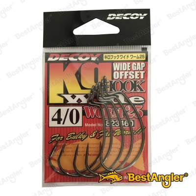 DECOY Worm 25 Kg Hook Wide #4/0
