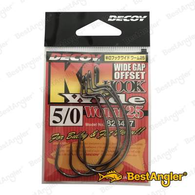 DECOY Worm 25 Kg Hook Wide #5/0