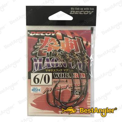 DECOY Worm 30M Makisasu Hook Magnum #6/0