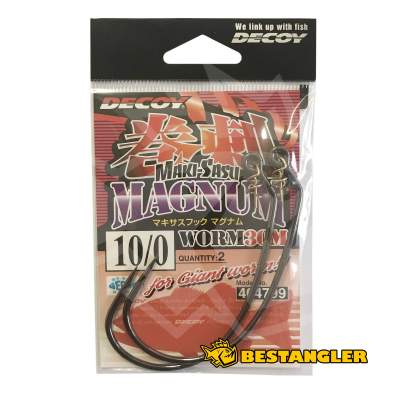 DECOY Worm 30M Makisasu Hook Magnum #10/0