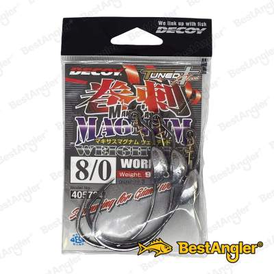 DECOY Worm 130M Makisasu Hook Magnum Weighted #8/0