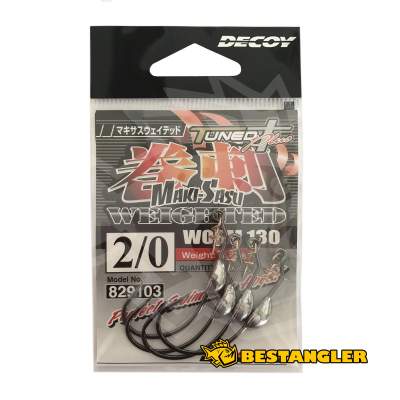 DECOY Worm 130 Makisasu Weighted #2/0 - 829103