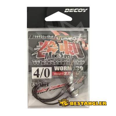 DECOY Worm 130 Makisasu Weighted #4/0 - 829127