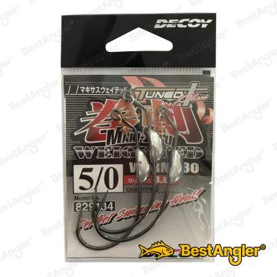DECOY Worm 130 Makisasu Weighted #5/0 - 829134