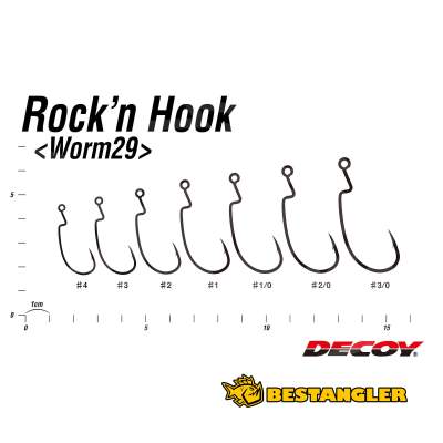 DECOY Worm 29 Rock’n Hook #3 - 827918