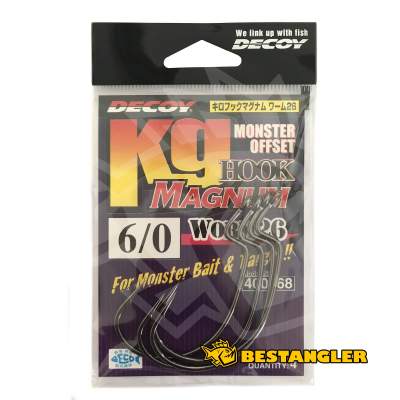 DECOY Worm 26 Kg HOOK Magnum #6/0 - 400968
