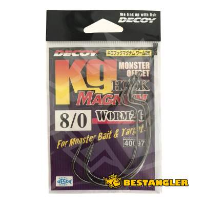 DECOY Worm 26 Kg HOOK Magnum #8/0