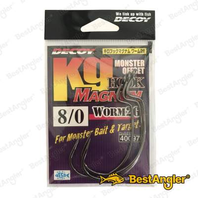 DECOY Worm 26 Kg HOOK Magnum #8/0