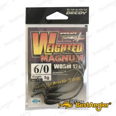 DECOY Worm 126 Weighted Magnum #6/0