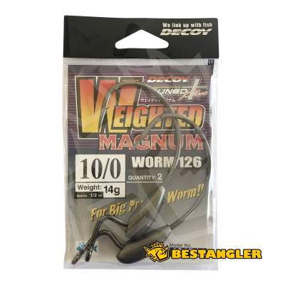 DECOY Worm 126 Weighted Magnum #10/0 - 401743